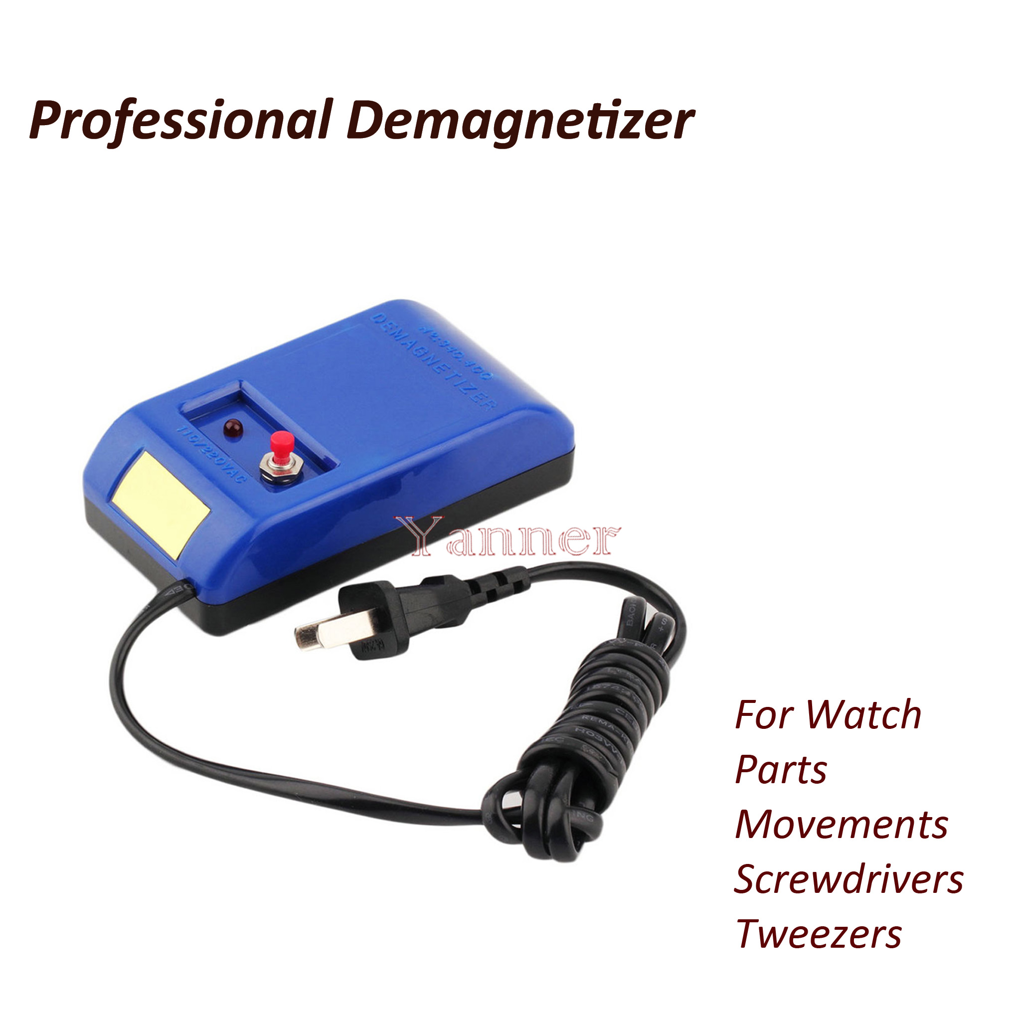 Watchmaker Screwdriver - Electric Demagnetizer (EU & US Plug)