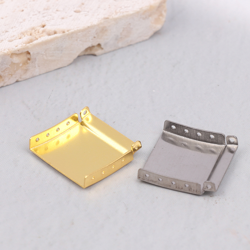 Replacement Watch Bracelet - TS1Pc Silvery/Golden 12-22MM Steel Watch Band