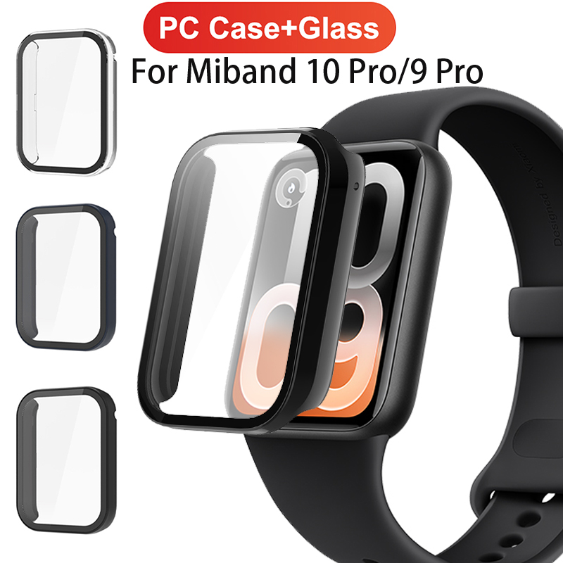 Smartwatch Watches Xiaomi - PC + Tempered Glass Case for