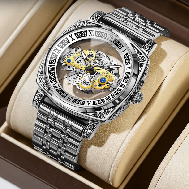 2026 New Vintage Carved Watch  - Vintage Digital Watch ulasan dan harga