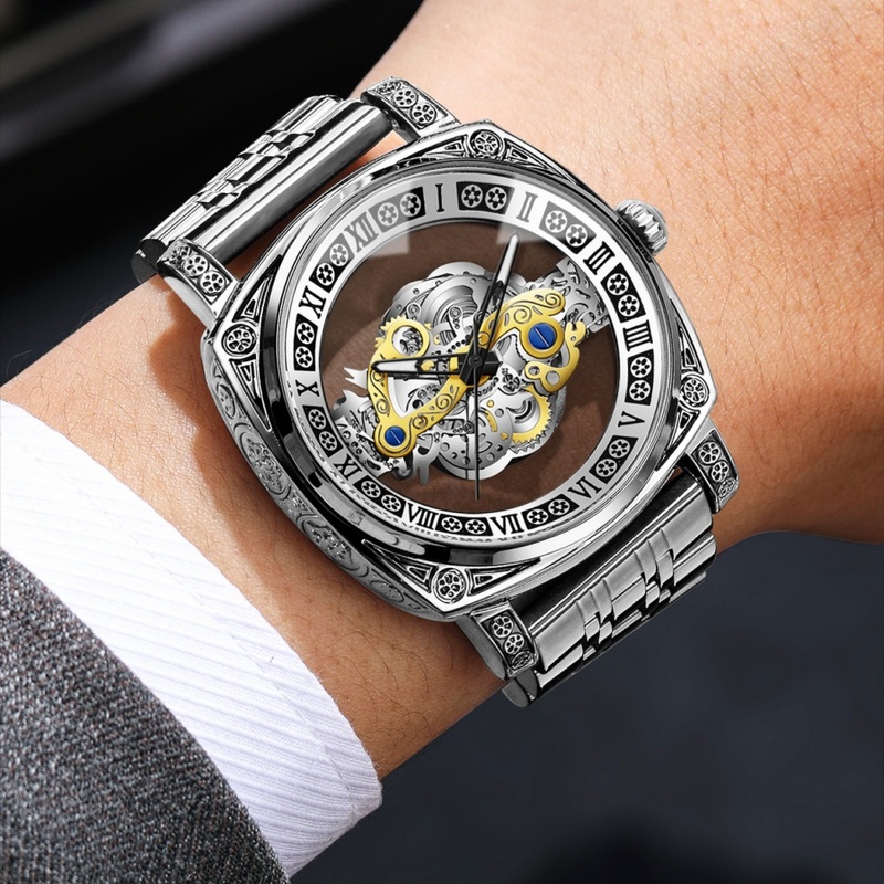 2026 New Vintage Carved Watch  - Vintage Digital Watch ulasan dan harga