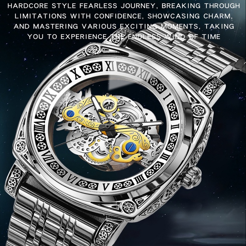 2026 New Vintage Carved Watch  - Vintage Digital Watch ulasan dan harga