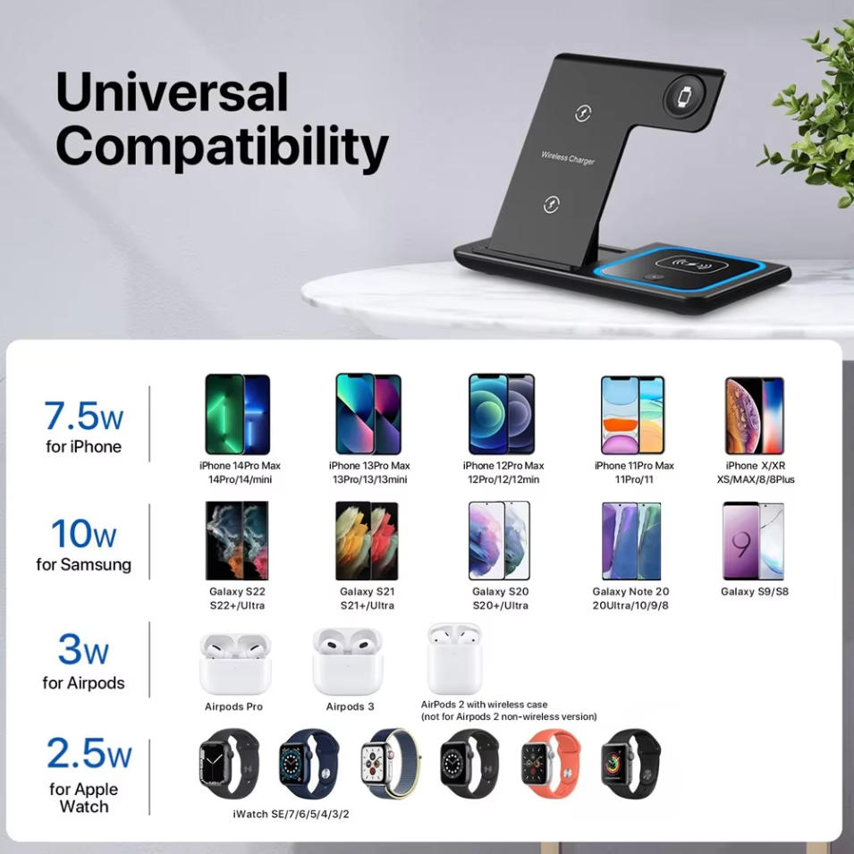 Fast Wireless Charger Charging - Watches Smartwatch Samsung ulasan dan harga