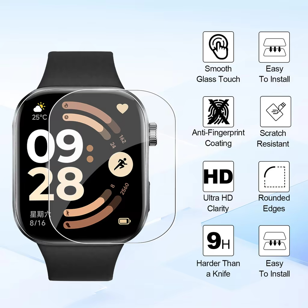 1-5Pcs Soft Film for Xiaomi Re - Smartwatch Watches Xiaomi ulasan dan harga