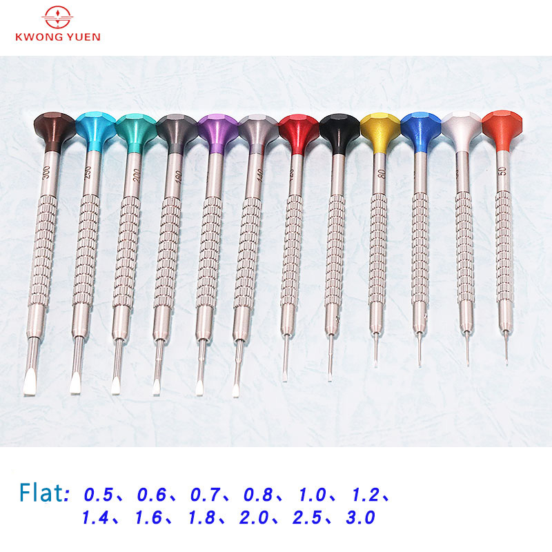KWONG 12 PCS Precision Screwdr - Watchmaker Screwdriver ulasan dan harga