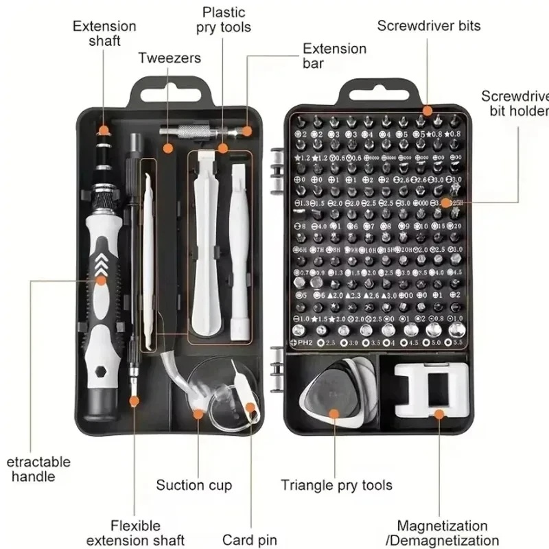 115 in 1 Professional Precisio - Watchmaker Screwdriver ulasan dan harga