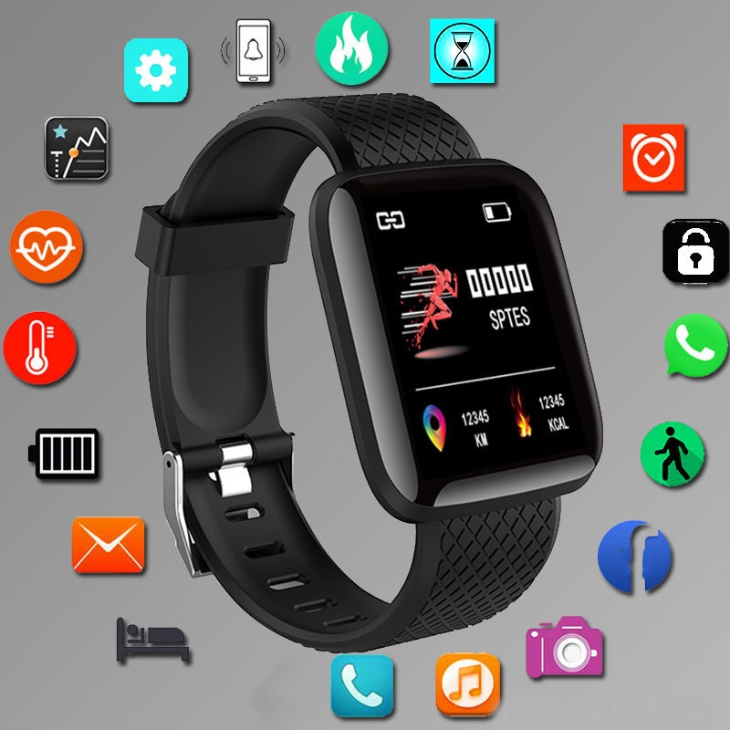 Sport Smartwatch Fitness Brace - Smartwatch Watches With Bluetooth ulasan dan harga