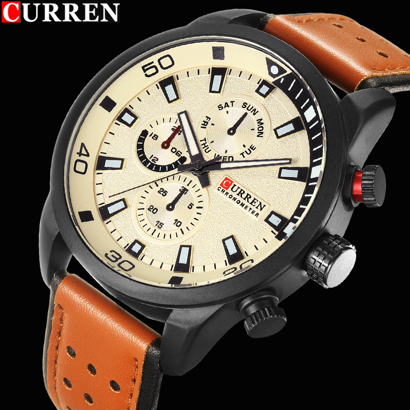 2017 CURREN Stylish Watch Men  - Smartwatch Watches For Men Brands ulasan dan harga