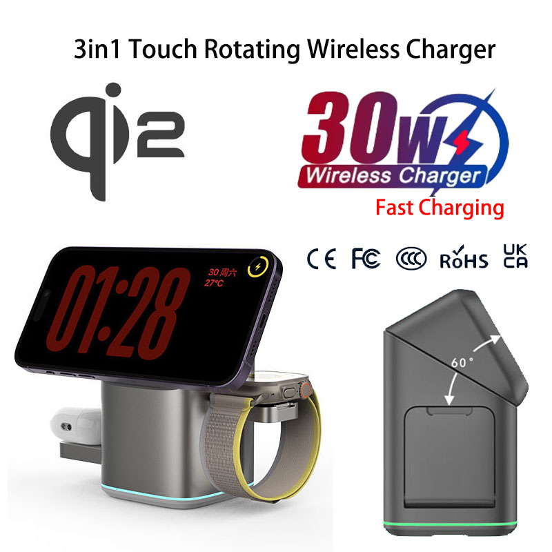 Praiser 25W Qi2 Foldable Touch - Watches Smartwatch Samsung ulasan dan harga