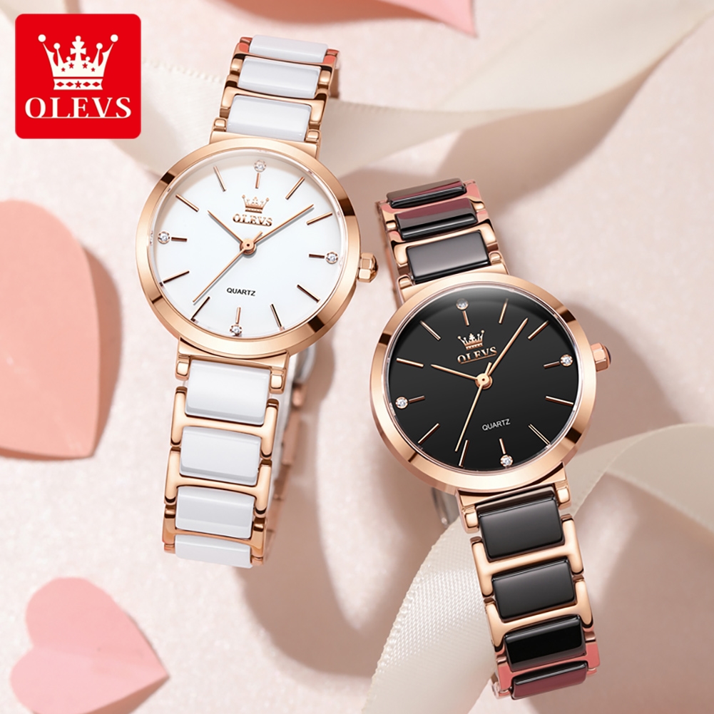 OLEVS Women Watch 5877 Luxury  - Replacement Watch Bracelet ulasan dan harga