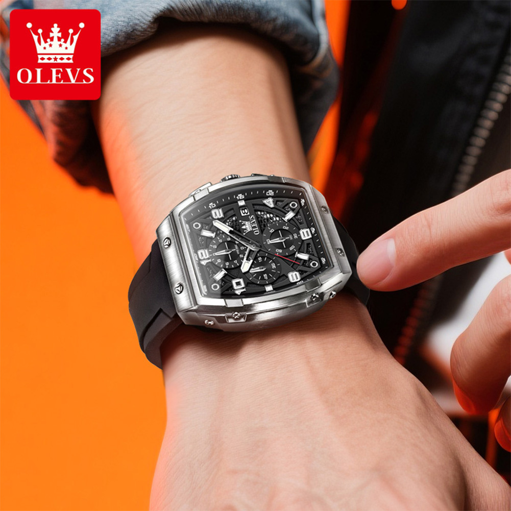OLEVS Men Watches 2976 Luxury  - Smartwatch Watches For Men Brands ulasan dan harga