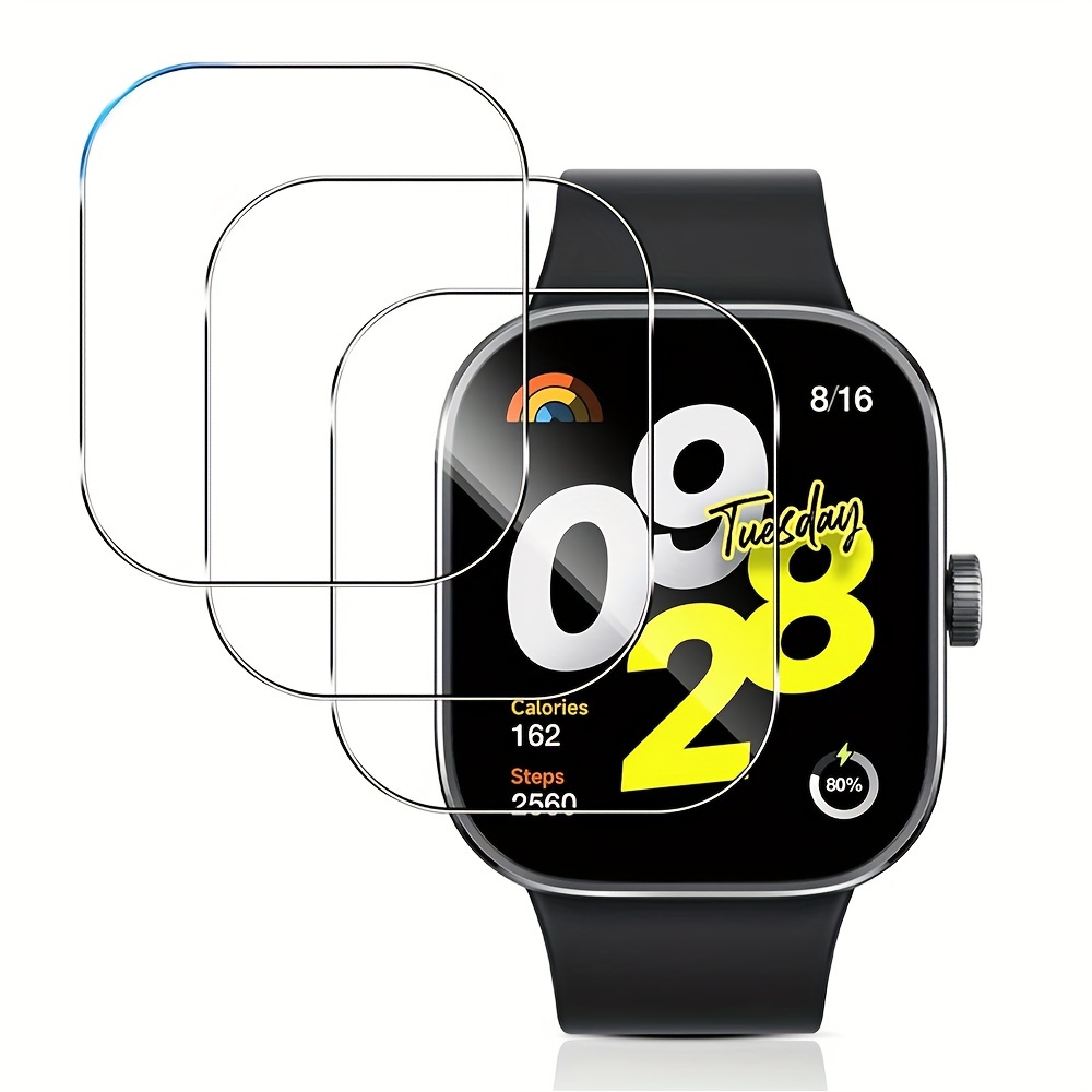 3-5Pcs Premium Tempered Glass  - Smartwatch Watches Xiaomi ulasan dan harga