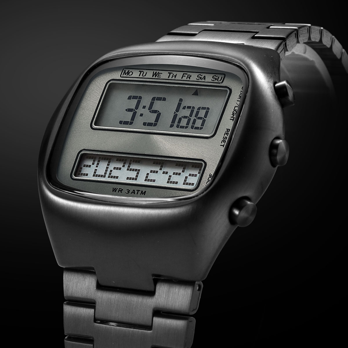 Fashion Electronic Watch for M - Vintage Digital Watch ulasan dan harga