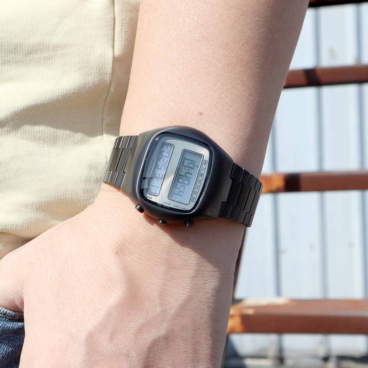Fashion Electronic Watch for M - Vintage Digital Watch ulasan dan harga