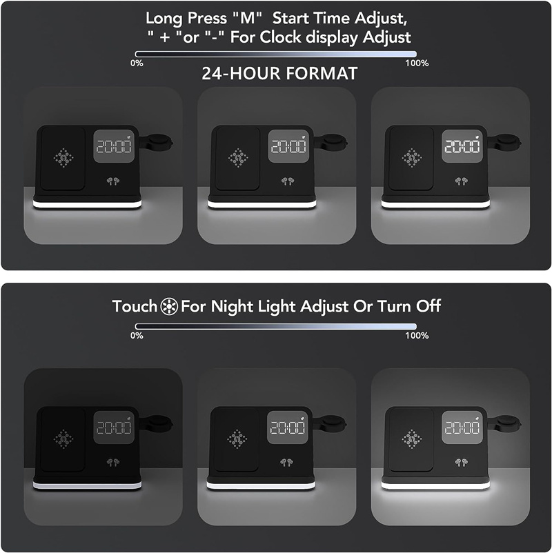 Wireless Charger Stand For iPh - Smartwatch Watches For Iphone ulasan dan harga