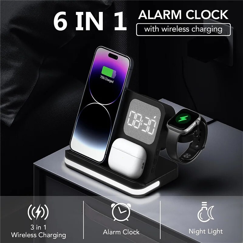 Wireless Charger Stand For iPh - Smartwatch Watches For Iphone ulasan dan harga