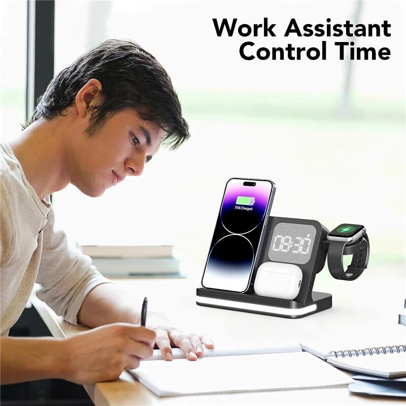 Wireless Charger Stand For iPh - Smartwatch Watches For Iphone ulasan dan harga