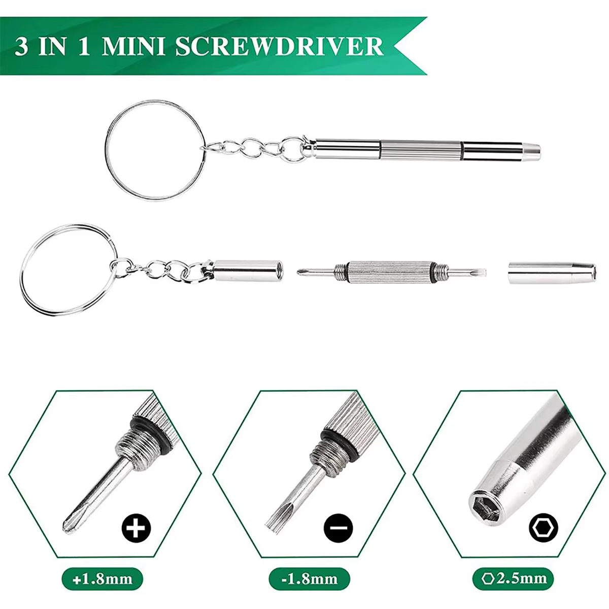 1~20Pcs Mini Hand Glasses Scre - Watchmaker Screwdriver ulasan dan harga