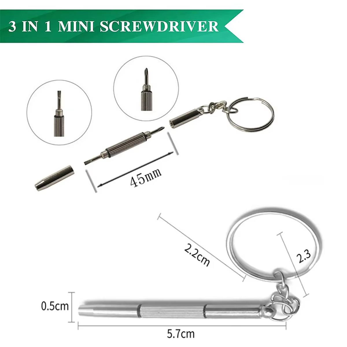 1~20Pcs Mini Hand Glasses Scre - Watchmaker Screwdriver ulasan dan harga