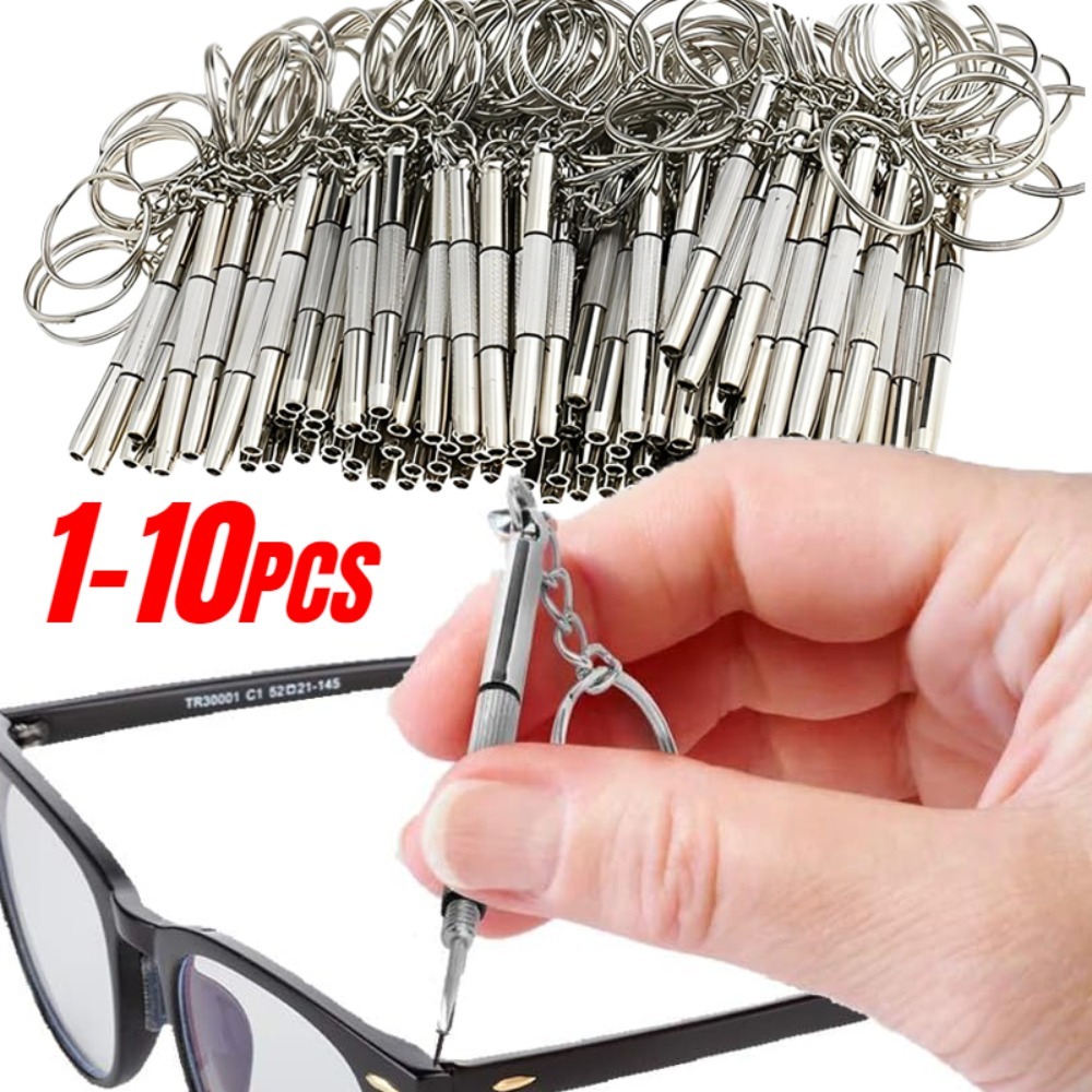 Steel Glasses Screwdriver Eyeg - Watchmaker Screwdriver ulasan dan harga