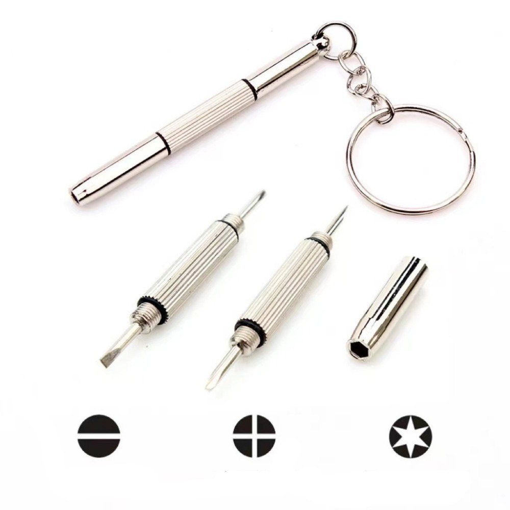 Steel Glasses Screwdriver Eyeg - Watchmaker Screwdriver ulasan dan harga