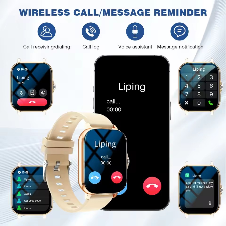2026 New Bluetooth Call Smart  - Smartwatch Watches With Bluetooth ulasan dan harga