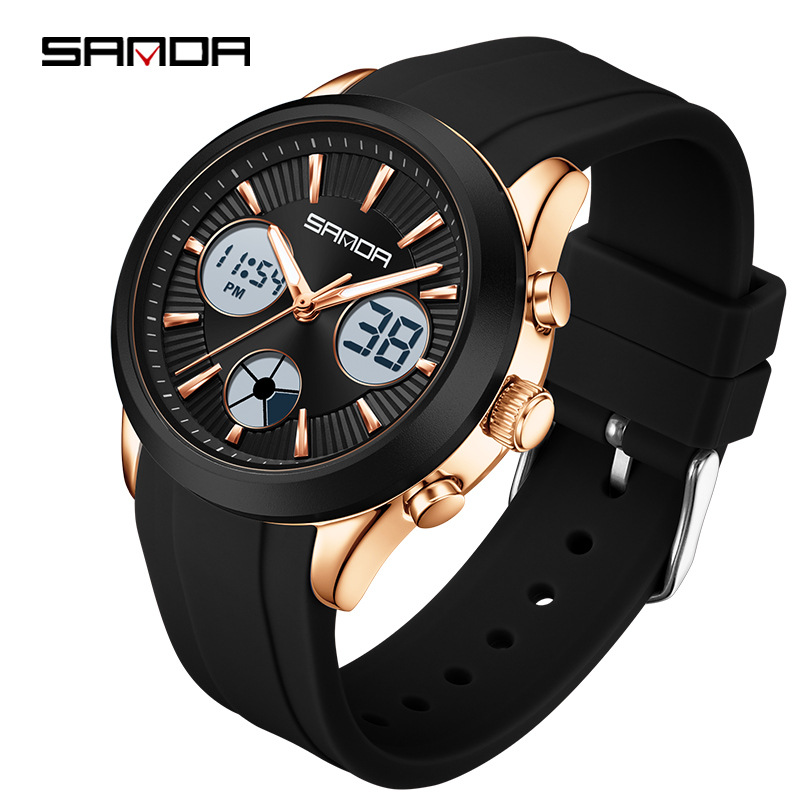 SANDA electronic watch luminou - Smartwatch Watches Price ulasan dan harga