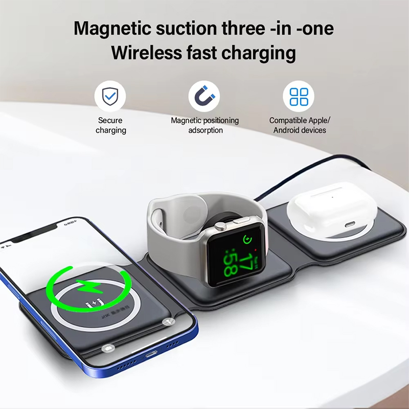 Universal Qi2 Magnetic Foldabl - Smartwatch Watches For Iphone ulasan dan harga