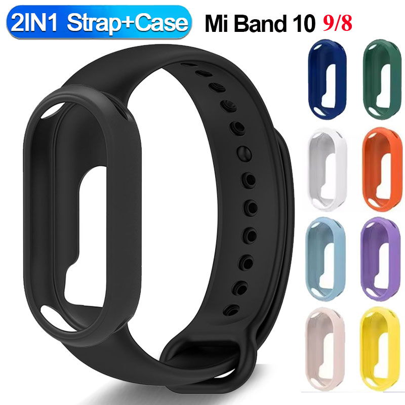 Silicone Strap+Watch Case For  - Smartwatch Watches Xiaomi ulasan dan harga