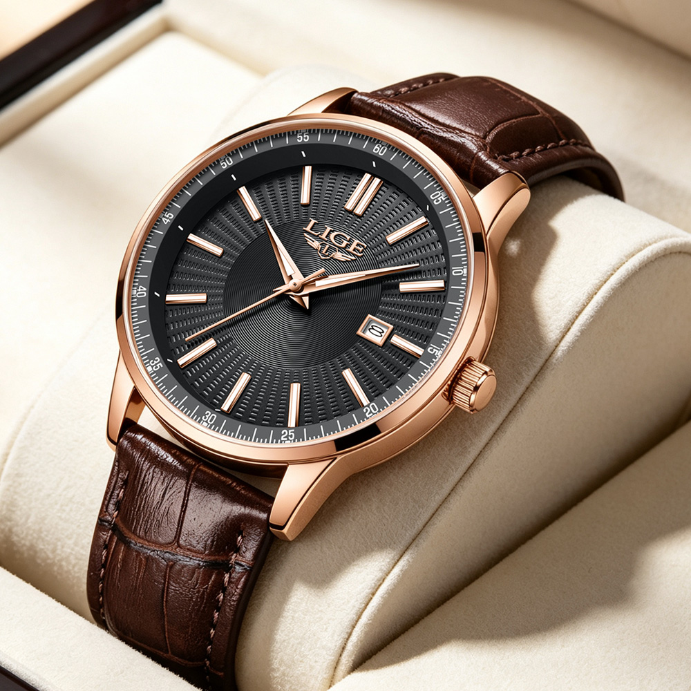 LIGE Top Brand Luxury Men's Wa - Smartwatch Watches For Men Brands ulasan dan harga