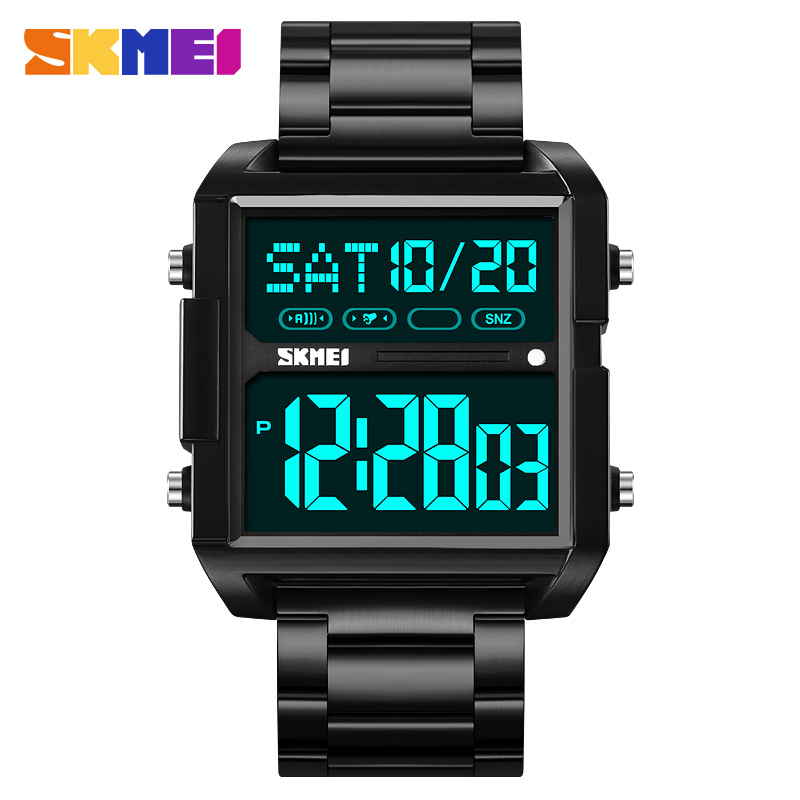 SKMEI 2299 New Sports Leisure  - Vintage Digital Watch ulasan dan harga