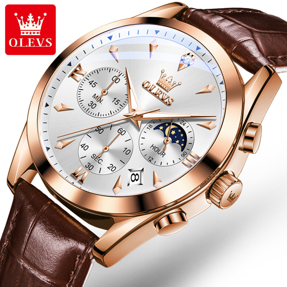 OLEVS Brand New Fashion Quartz - Smartwatch Watches For Men Brands ulasan dan harga