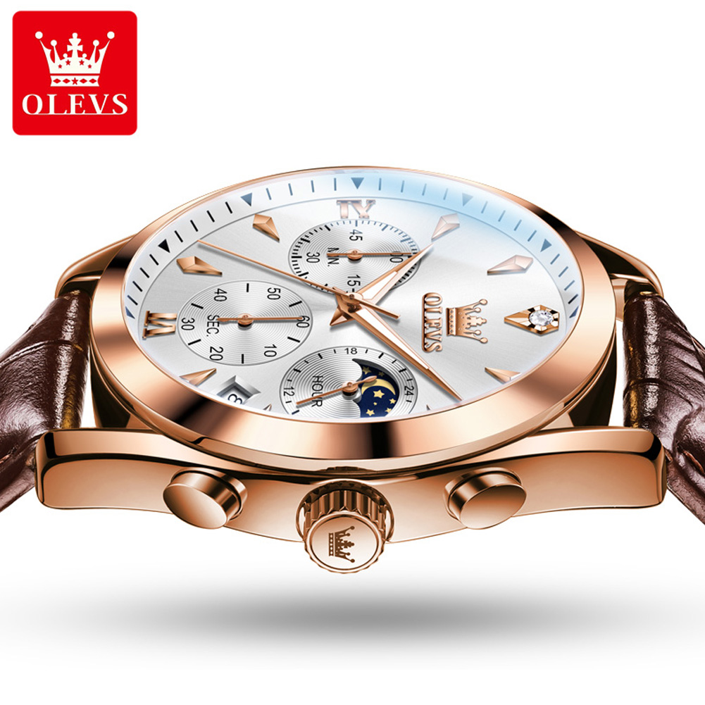 OLEVS Brand New Fashion Quartz - Smartwatch Watches For Men Brands ulasan dan harga