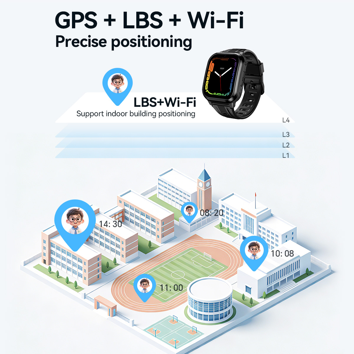 HOCO Y108 1.69inch HD LCD Curv - Smartwatch Watches Price ulasan dan harga